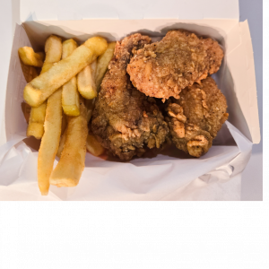 Fried Chicken Wings (3pcs)